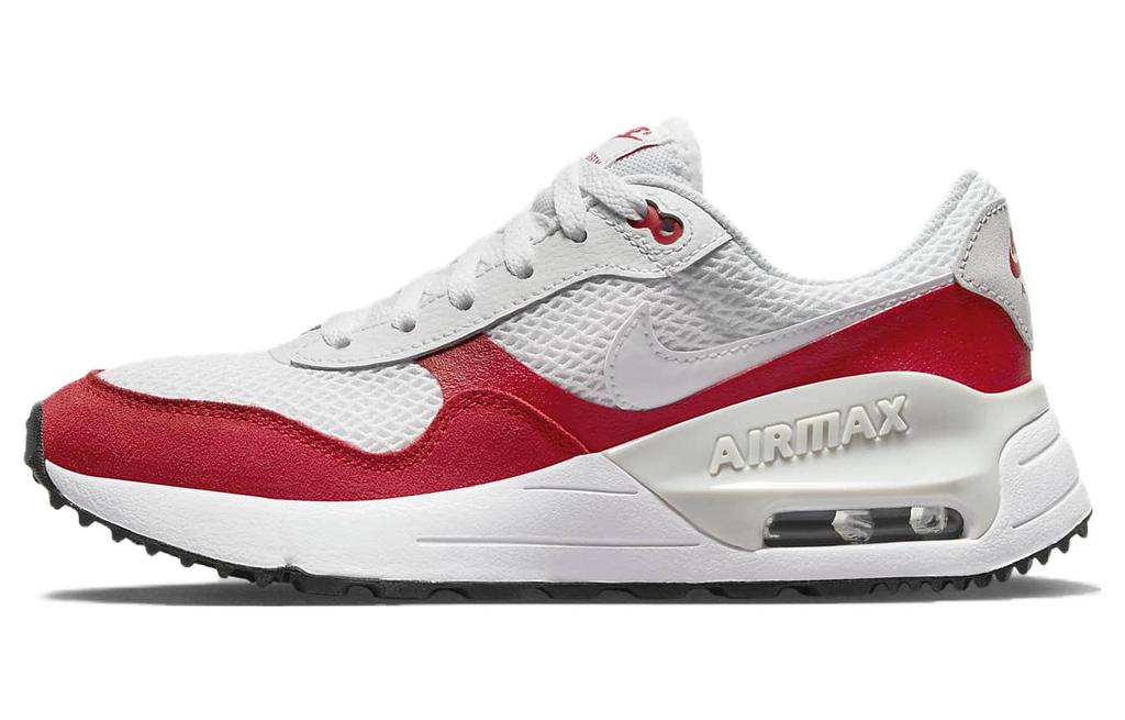 Nike Air Max SYSTM GS 'White University Red' DQ0284-108