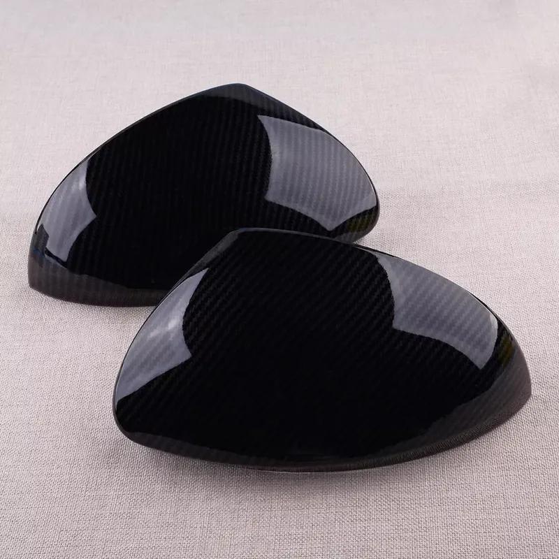 For VW Tiguan Sharan Skoda Yeti Seat Alhambra Car Rearview Side Mirror Cover Wing Cap Exterior Door Housing Shell Trim Sticker