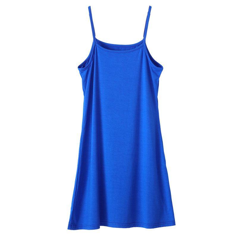 Elegant Women Tank Top Cami Dress With Adjustable Spaghetti Straps For Comfort