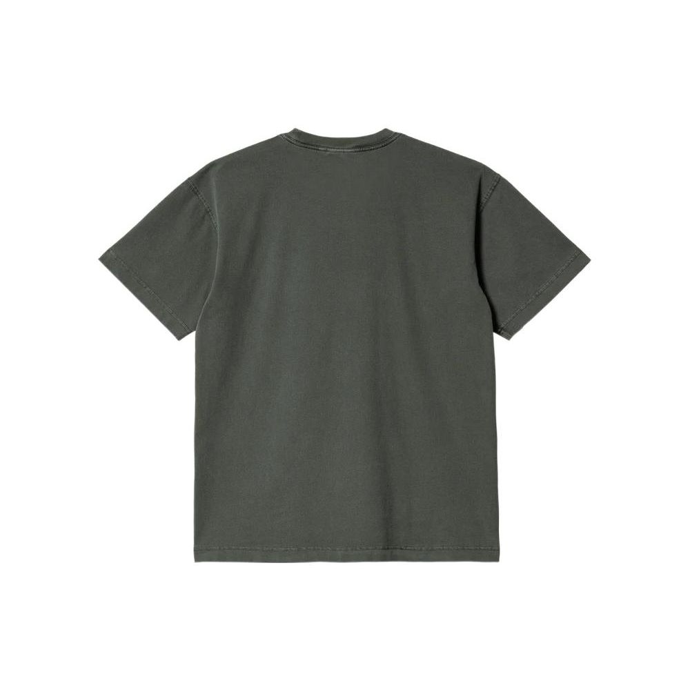 Carhartt WIP FW22 Solid Short Sleeve T-Shirt Men Tops Military-Green I030780_0WH_GD