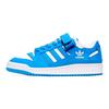 Originals Forum Low Synthetic Leather Durable Low Top Skate Shoes Kids Sneakers Blue White GX9697