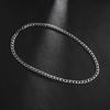 Titanium Steel 7mmNK Cuban Chain Necklace Men's High Street Jewelry Women's Unisex High Street Hot