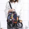 Women's Waterproof Oxford Backpack, Fashion Camouflage Multifunctional 3-in-1 Travel & School Bag, Single Shoulder Crossbody Daypack