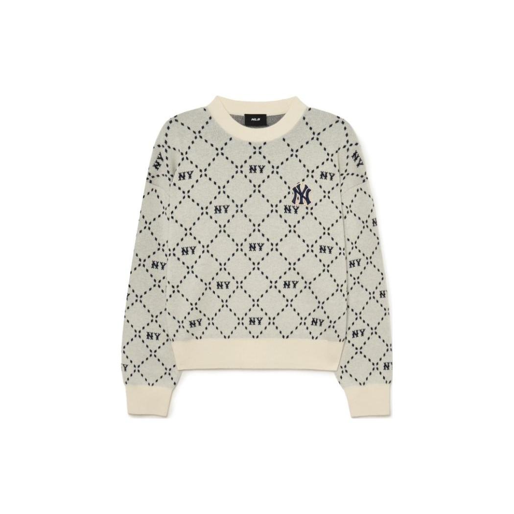 

New MLB Sweatshirts Women s Ecru 3FKPM0134-50CRD S