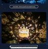 LED Starry Sky Projector Light, DIY Music Birthday Gift, Night Light Projector