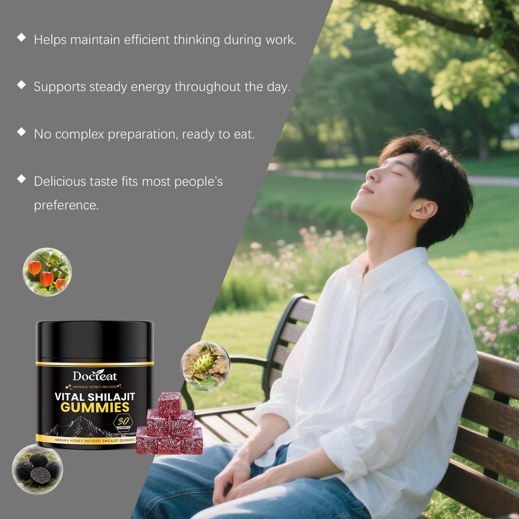 Docteat Xilaizhi Multi-Nutrient Focus & Energy Soft Candy Supplement