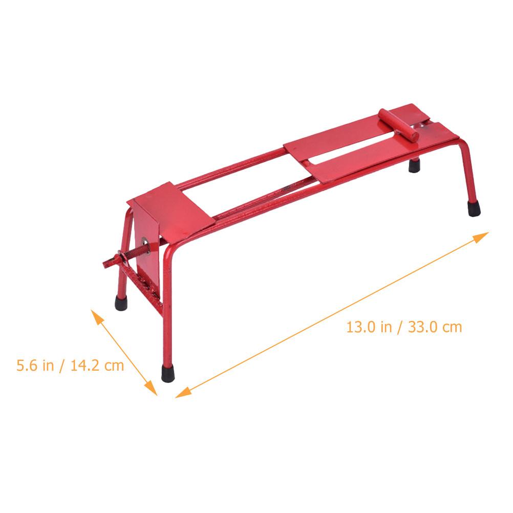 Sharpening Stone Holder Sturdy Iron Whetstone Stand Suitable for Various Stones Knife Sharpener Holder Adjustable Practical