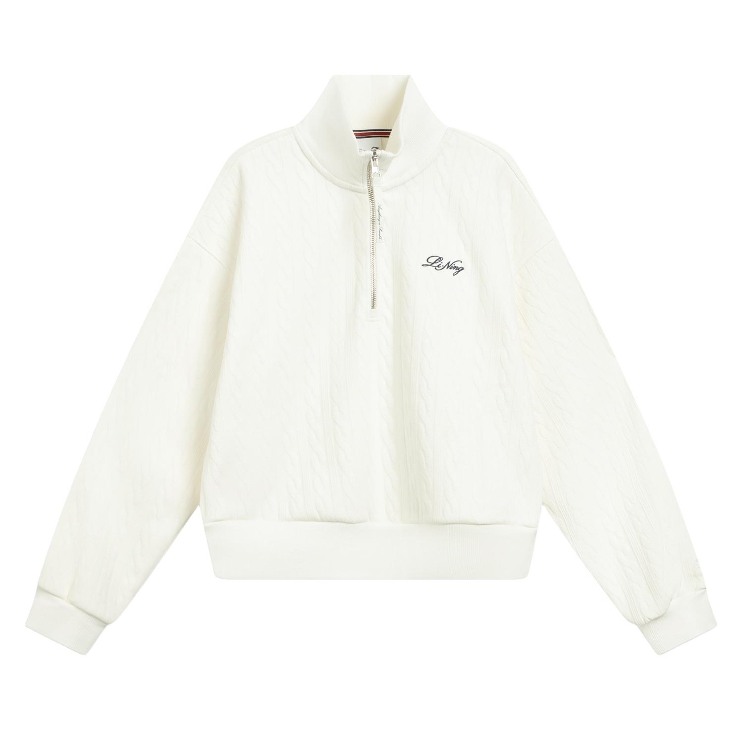 Свитшот Li Ning Серия Спортивный Стиль Вышитый Логотип-Буква Женский свитшот AWDW170-5 XL