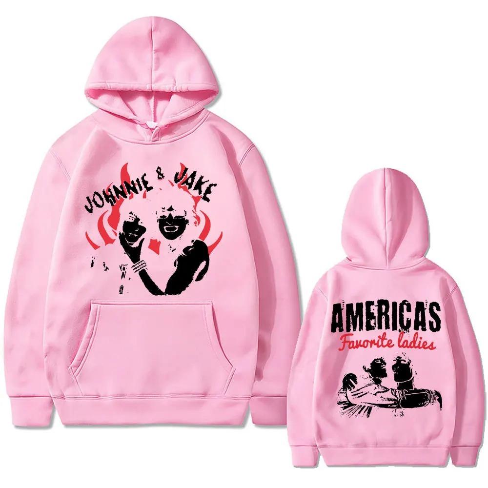 Jake Webber a Johnnie Guilbert Oboustranný potisk pánská podzimní fleecová mikina Regular fit Dlouhý rukáv oblečení Módní Streetwear