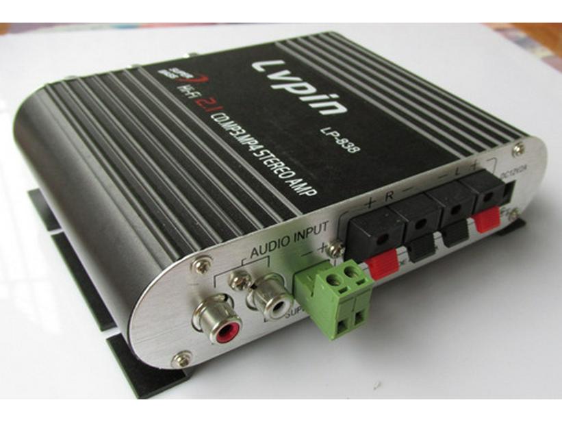 ONK Caiyun LVPIN LP-838 2.1 Channel Car and Home Power Amplifier