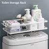 1Pcs Multifunctional Miscellaneous Storage Holder Non Perforated Bathroom Shelf