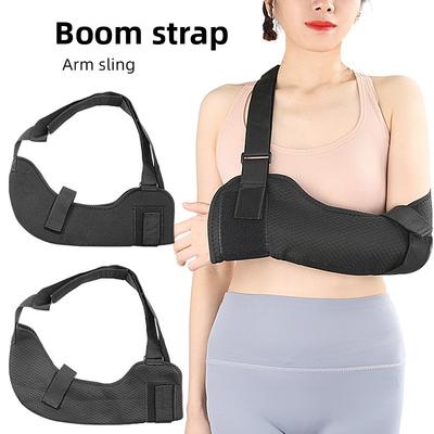 Écharpe de Support Réglable pour Bras et Coude - Attelle d'Avant-Bras Respirante avec Sangle d'Épaule pour la Récupération des Blessures du Poignet/de la Main