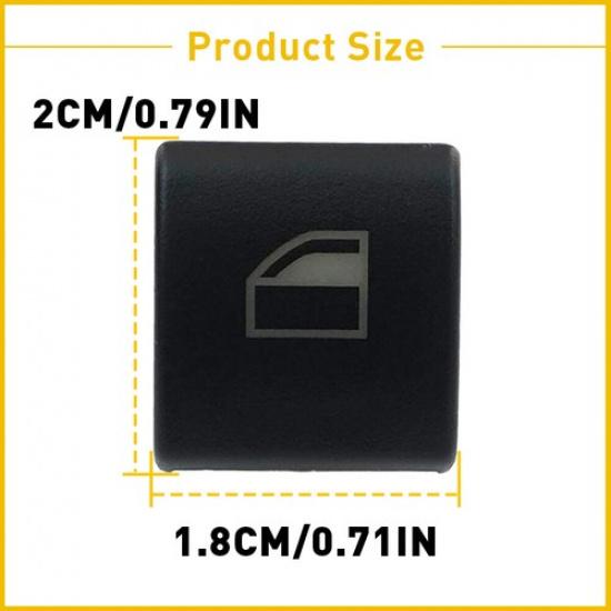 2X For BMW 3 Series E46 WINDOW CONTROL REGULATOR FRONT SWITCH BUTTON COVER