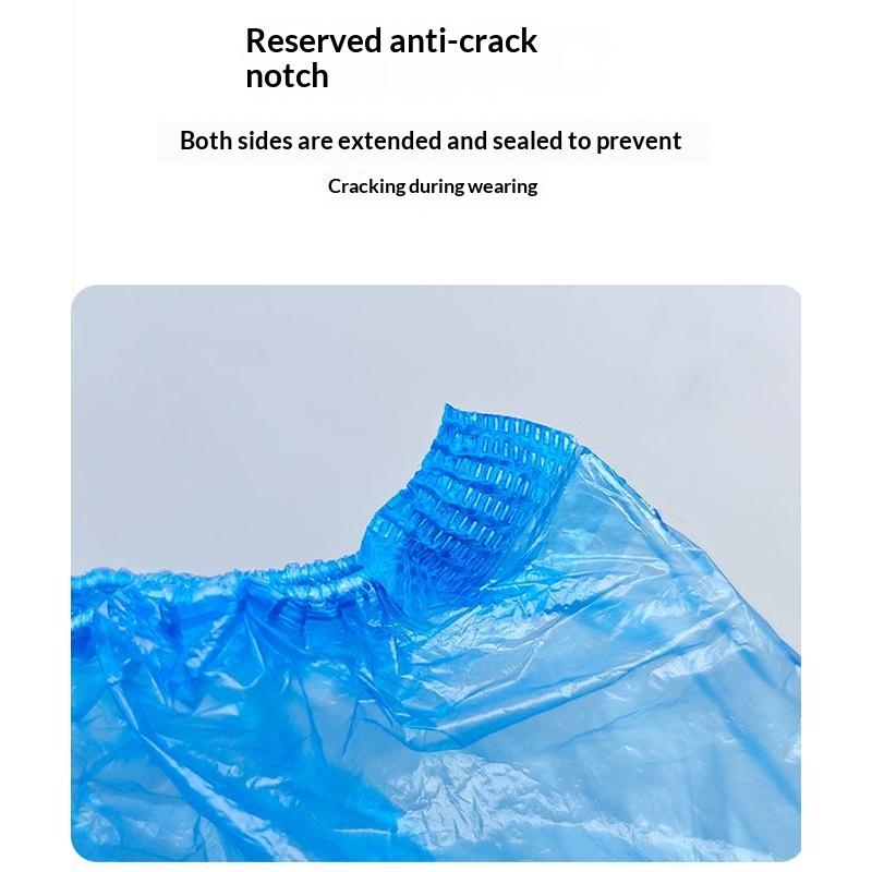 Disposable Shoe Covers Waterproof Wear-Resistant And Non-Slip 100 Pieces Per Pack