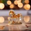 Bohemian Style Acrylic Horse Figurine Tabletop Ornament For Home Room Bedroom Decoration