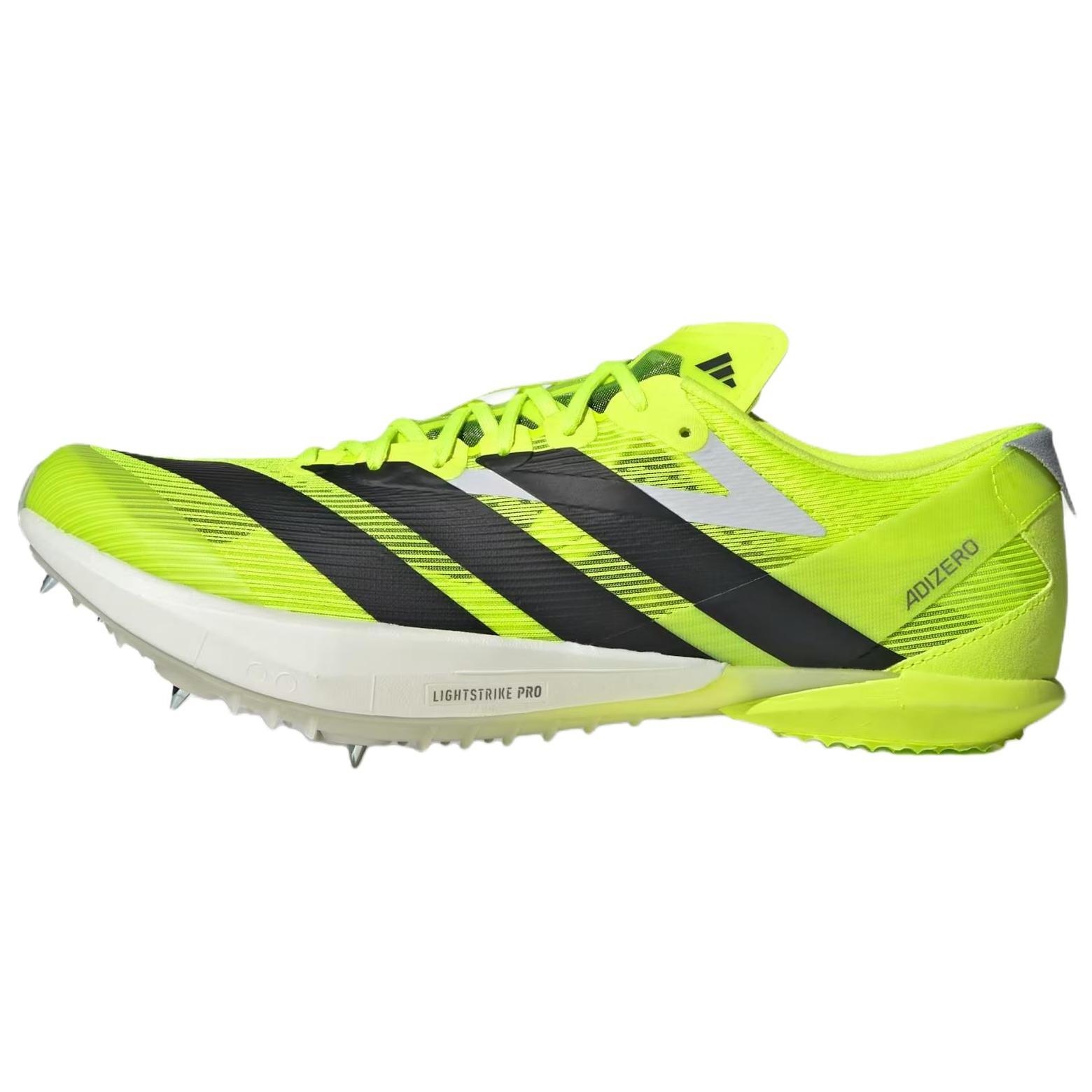 adidas Adizero Ambition Lucid Lemon Core Black Halo Silver Men Sneakers Yellow JQ5929 40