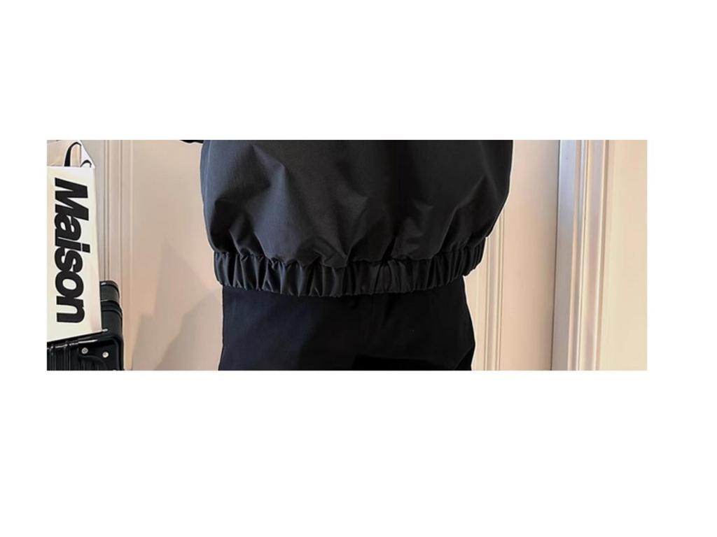 Męska Kurtka Streetwear Wysokiej Jakości na Wiosnę/Jesień – Modna, Luźny Krój, Stylowa Odzież Wierzchnia