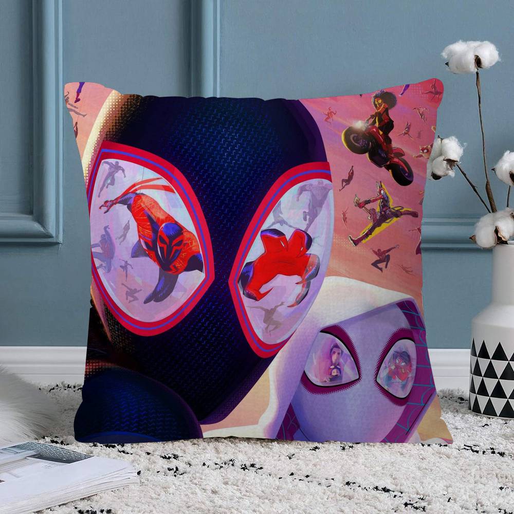 

Spider Man Across the Spider Verse Cushion Cover Decorative Pillow Sofa Home Decor case pillow cases 30x30 cm
