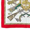 HERMES Diane Carre 90 scarf white Women used