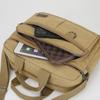Herren Luxus Canvas Umhängetasche - Hochwertige Crossbody Schulter Tragetasche (Handtasche im Vintage-Stil für Reisen und Freizeit)