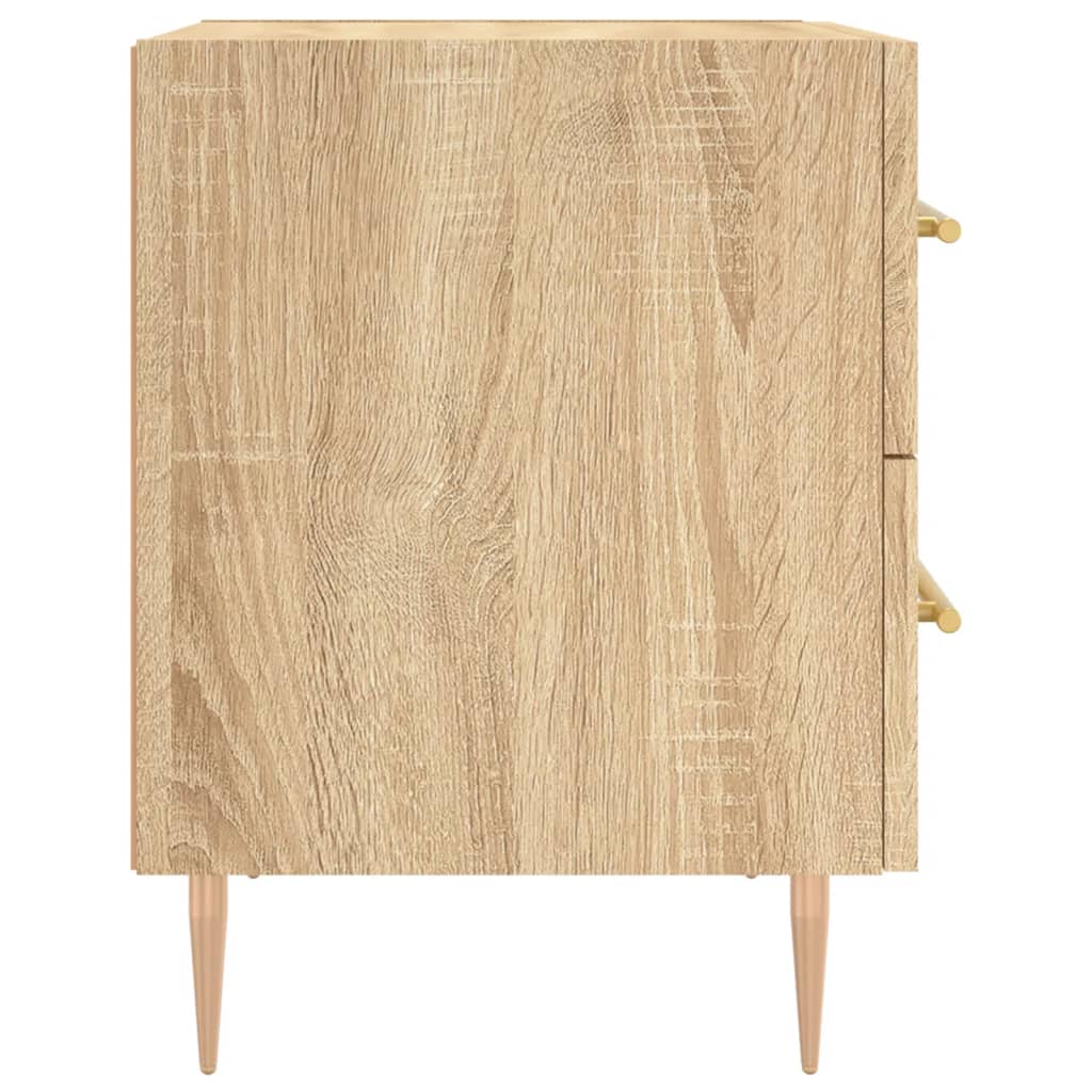 Nightstand Sonoma Oak 40 x 35 x 47.5 cm Engineered Wood