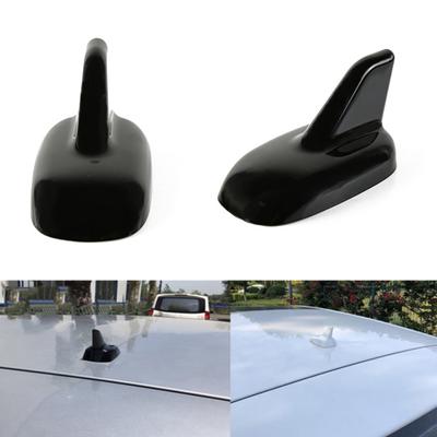 Antenna Cover Self-adhesive Exterior Decoration Streamlined Design Roof Antenna Shark Fin Cover Trim for Car