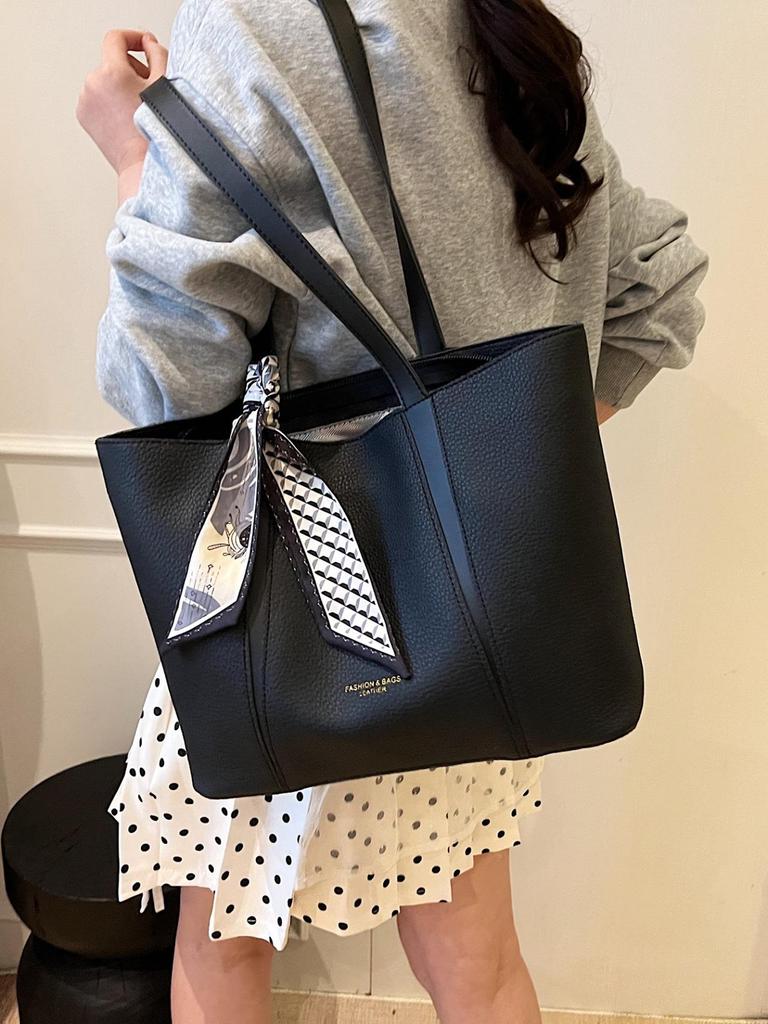 Damen Cross-Border Minimalistische Tragetasche mit großer Kapazität - 2025 Modische und vielseitige Schultertasche für Arbeit und Pendeln