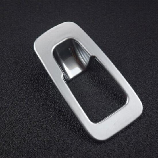 Car Console For Benz E-Class W213 Button Cover Matte Sliver Multimedia Emergency