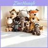 Jungle Animal Plush Toy For Girls Bedside Decor With Pp Cotton Filling