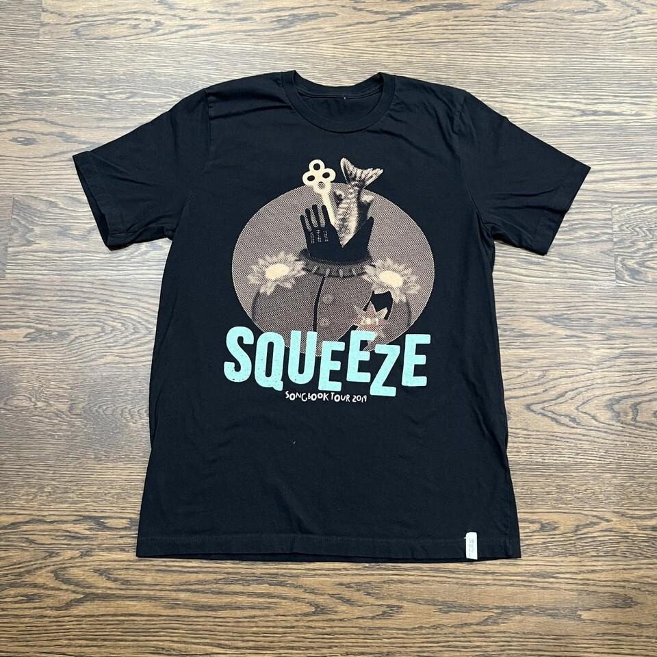 Squeeze Band Gift For Family Black T-Shirt Cotton All Size XL