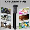 1PC Mountain Bike Motorcycle High Pressure Pump Mini Portable Air Pump Bicycle Air Pump Tire Inflator Portable Inflator Tool