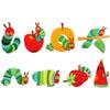 Cute Caterpillar Embroidery Cloth Sticker Clothes Decoration Rotten Apple Bug Patch Sticker Watermelon Embroidery Chapter Boy Ironing