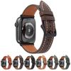 Applicable To Iwatch 1234567 Generation Watch Strap, First Layer Calfskin High-End Pin Buckle Watch Strap