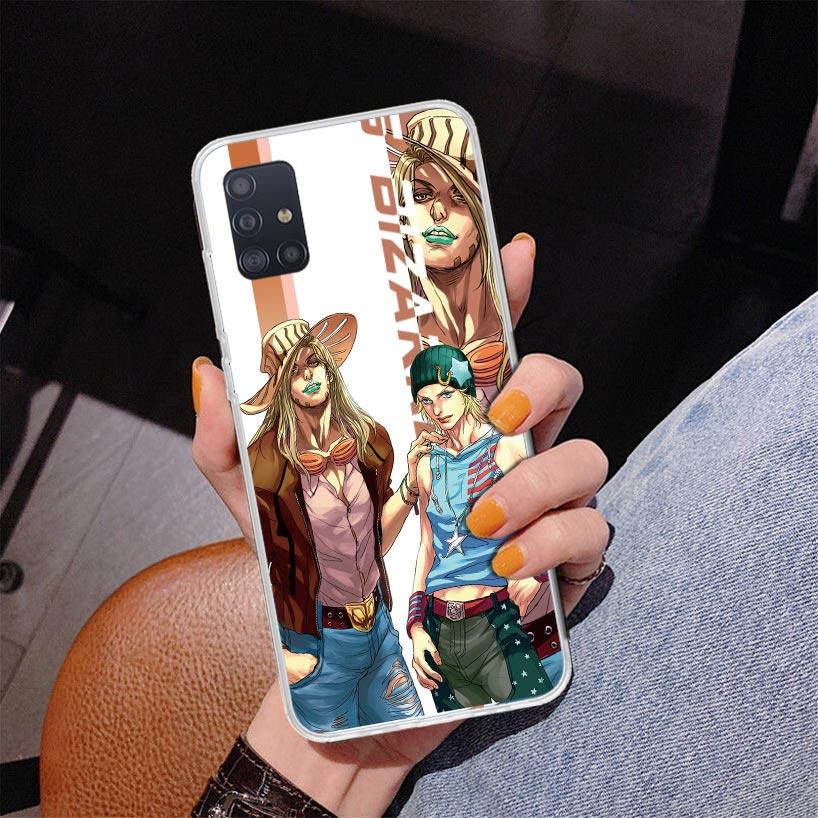 

JoJo Bizarre Adventure Anime Phone Case For Samsung Galaxy A52 A32 A22 A12 A51 A31 A50S A30S A20S A10S Note 20 Ultra 10 Plus S10 Samsung A50S