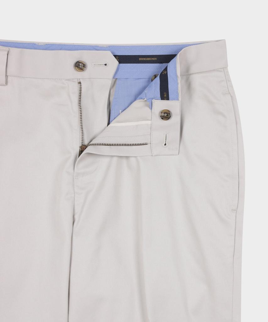 BROOKS BROTHERS Regular Fit Lightweight Advantage Chinos (Stone) (Bbpcmmz502)