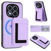 For Redmi 14C 14R A4 A3 13C A3X Note 13 14 Pro Plus Pro+ 13R Turbo3 4G 5G Case Cover Card Holder Stand Coin Magnetic Wallet Supports Wireless Charging