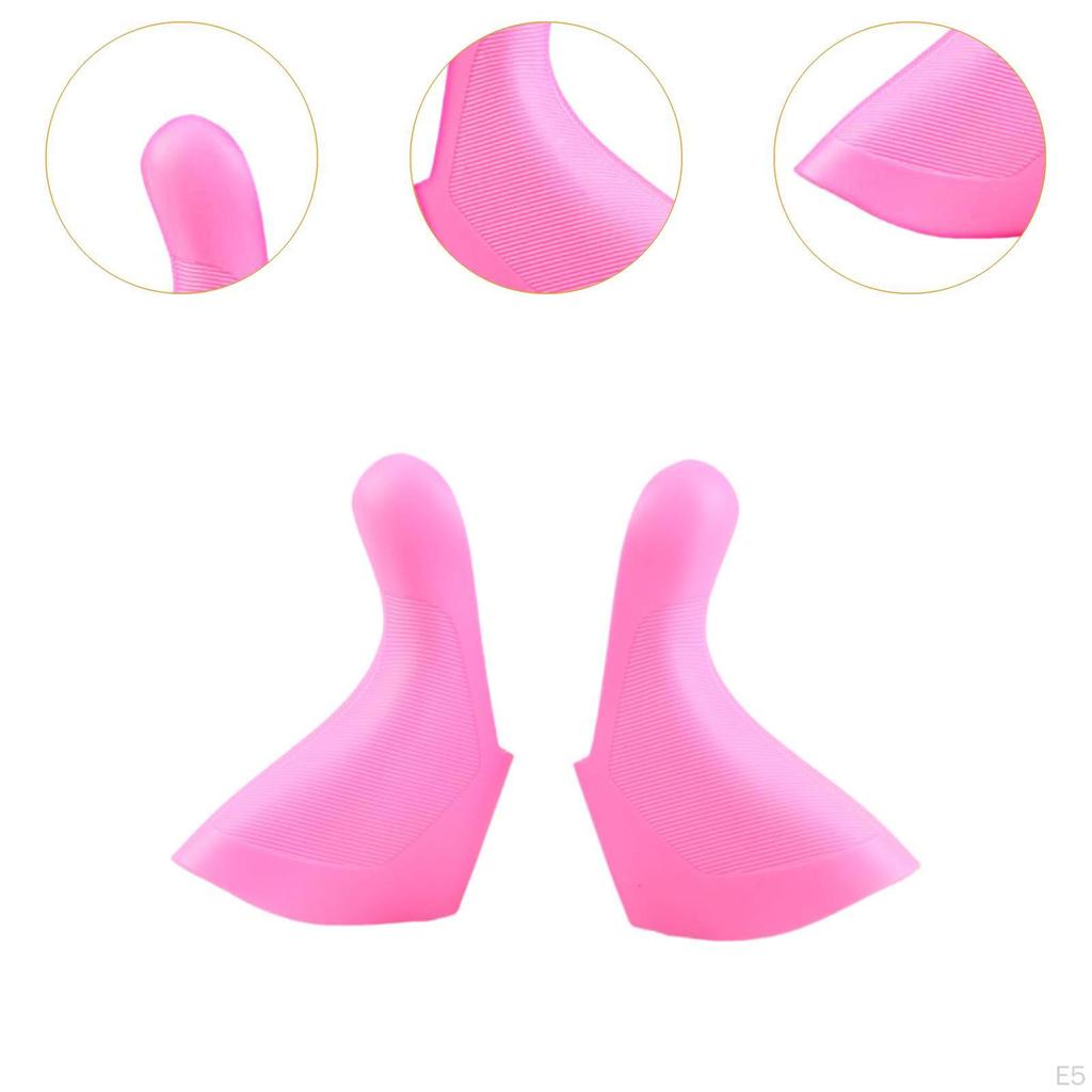 2 Stück Handschalthebelabdeckungen Rennrad Bremshebel Gummis Fahrrad Lenkergriffe Elegante Überzüge