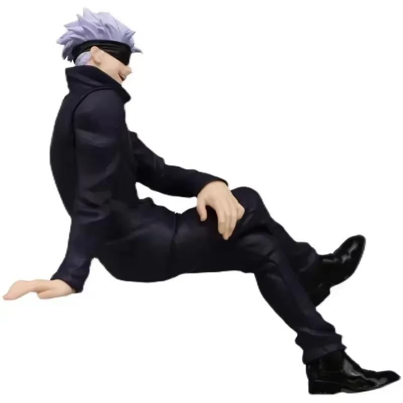 13cm Anime Jujutsu Kaisen Figure Gojo Satoru Action Figure PVC Model Toys Collectible Statue Noodle Stopper Kids Gift