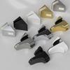 Supporti Regolabili per Mensole in Vetro Morsetto in Metallo Montaggio a Parete Supporto Versatile per Mensole in Vetro per Bagno