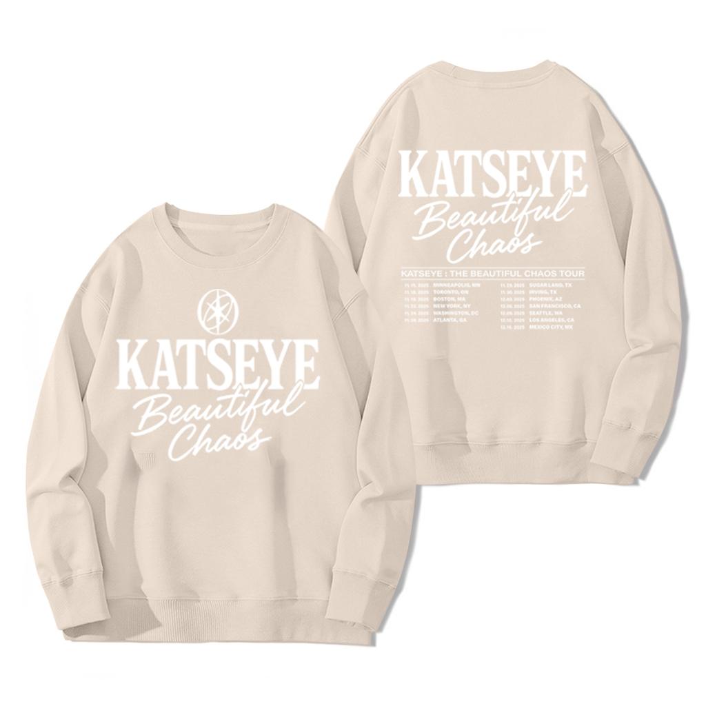 Women's Fashionable And Casual Long Sleeve Printed Pullover Sweatshirt