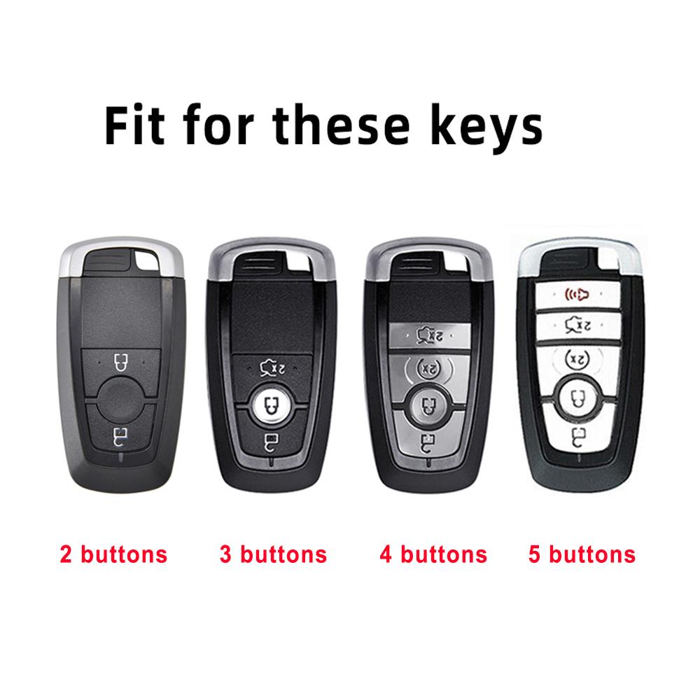Auto Keyless Protector Remote Shell Car Key Fob Case Cover For Ford Mustang Everest Ranger Maverick F150 Escape Bronco Explorer