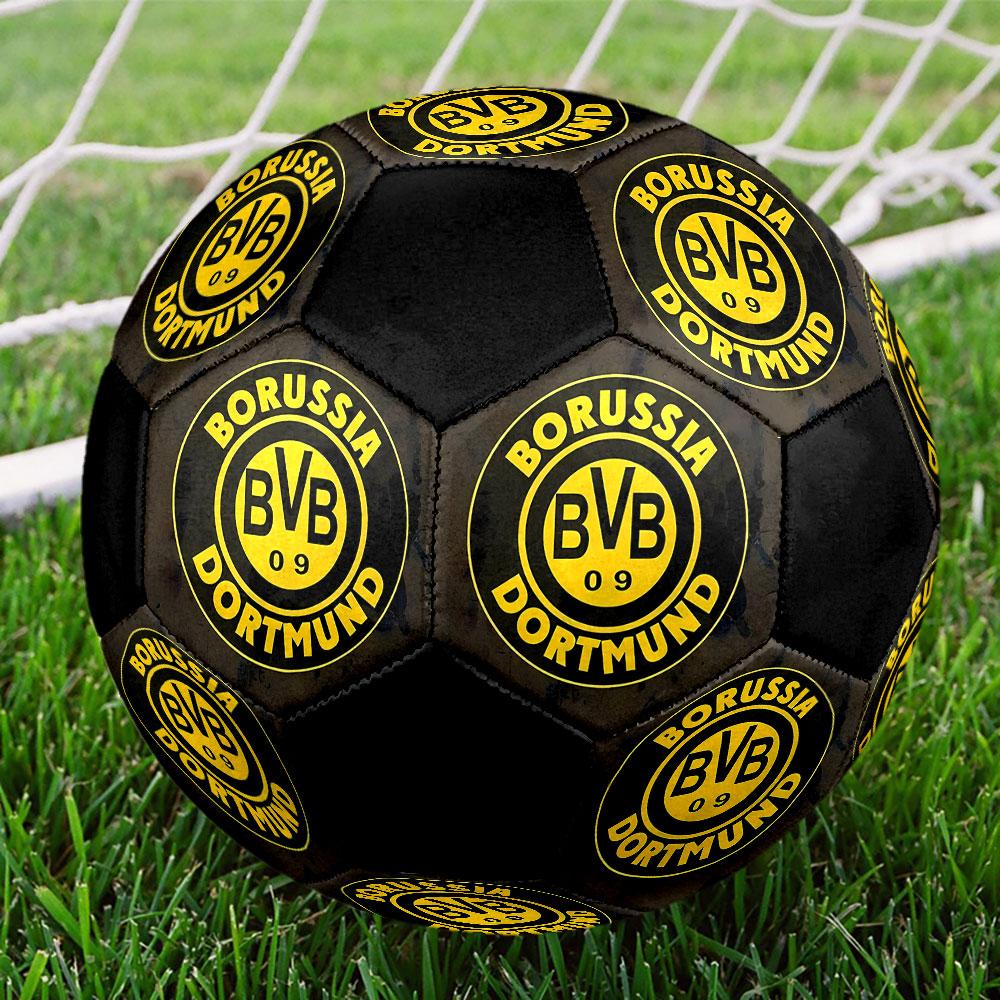 1pc Borussia Dortmund Soccer Ball Size 5 Indoor Soccer Ball Fashion Colorful Backyard Game - Great For Sports Fans Gift HE14