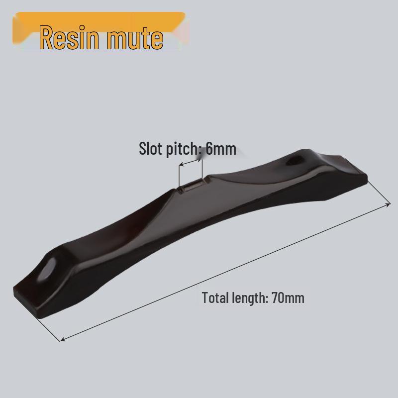 Universal Erhu Resin Bridge: Enhance Sound Quality, Play Protection, and Mute