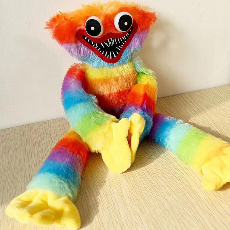 Poppy Playtime Huggy Wuggy Plüschpuppe Wurstmonster Gruselig Lustiges Plüschtier für Kinder Fans Geschenke