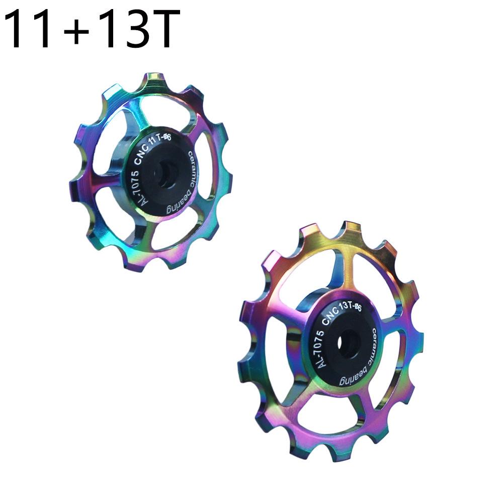 Mountain Bike Ceramic Jockey Wheel Rear Derailleur Pulley 10T-17T