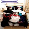 3pcs Harley Quinn Bedding Set Duvet Cover Closure Includes 1 Duvet Cover & 2 Pillowcases, Soft and Comfortable for All Seasons.