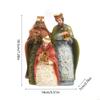 62KD Christmas Nativity Scene Holy Family Figurine Home Decors Centerpieces Figurine