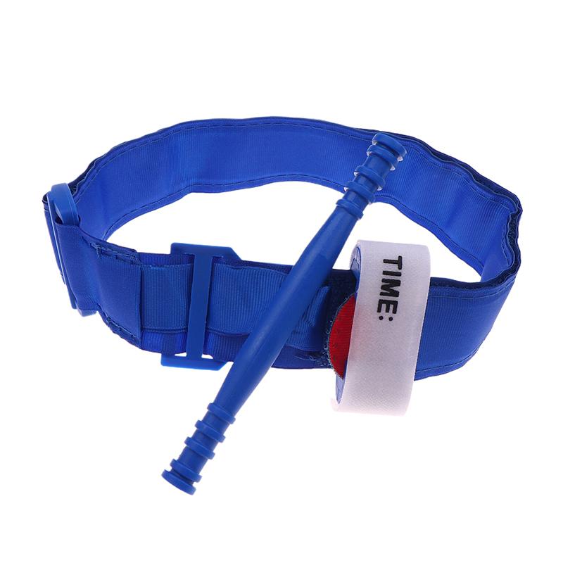 1 szt. Przenośny bezpieczny staz survivalowy bojowy staz obrotowy medyczny pas ratunkowy na kemping na zewnątrz, eksplorację