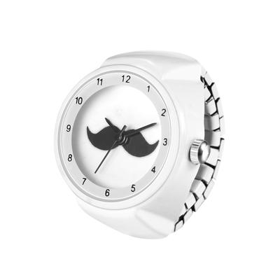 Simple Ring Watch, One Size Fits Most: Stainless Steel Analog Quartz Watch, Fashion Accessory - Perfect Gift for Birthdays, Christmas, Valentine's Day