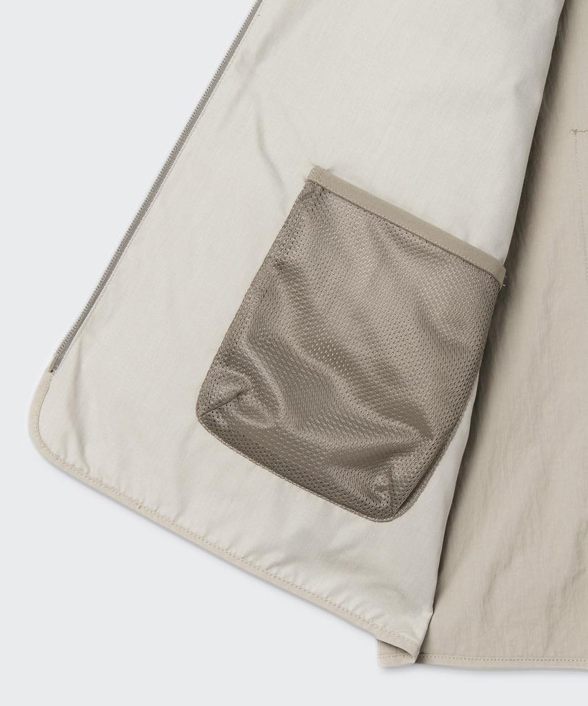 Musinsa Standard [City Leisure] Utility Fishing Vest [Grayish Beige]